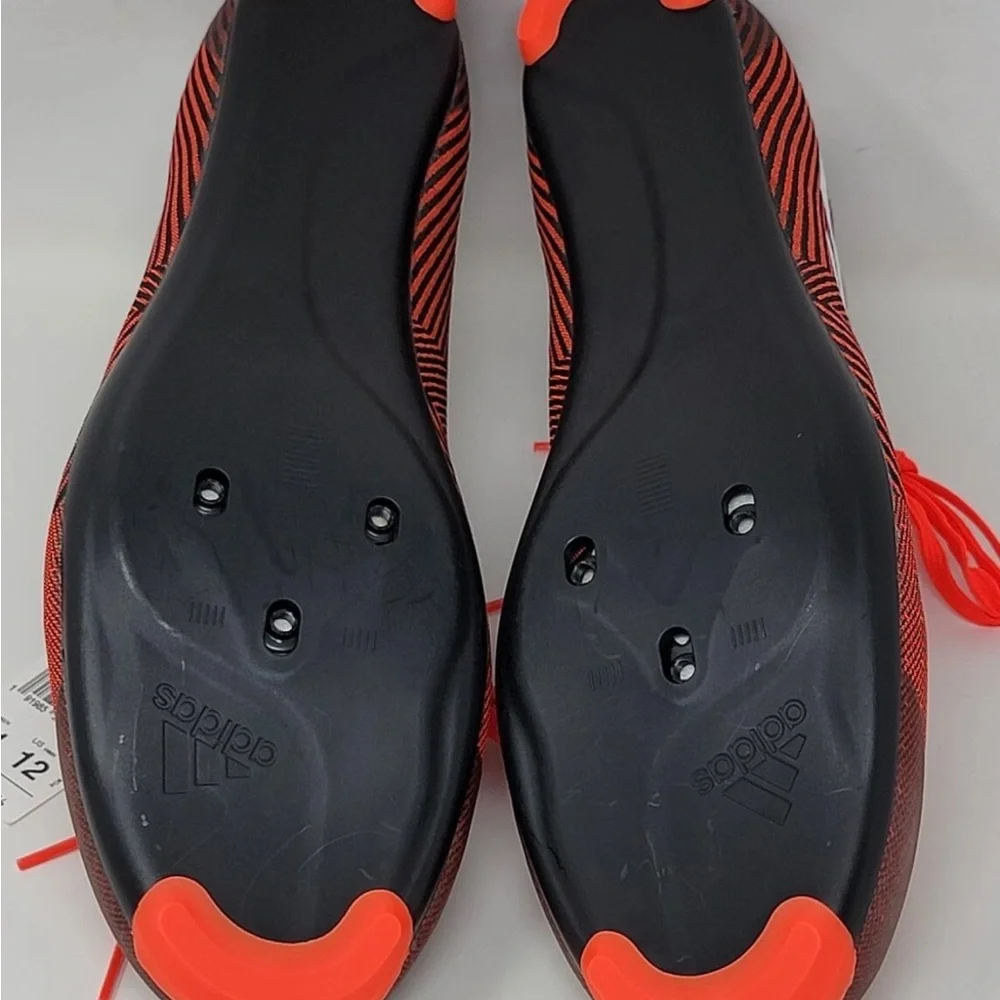 NWT Adidas “The Road Shoe” unisex  Red and‎ Black Cycling Athletic Shoes
